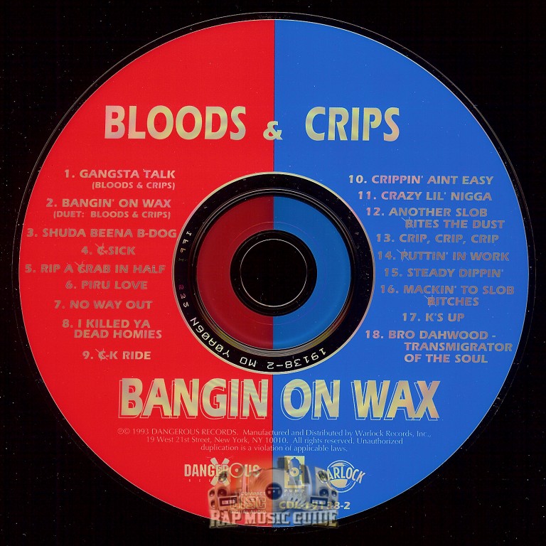 シールド 未開封 BLOODS & CRIPS / BANGIN ON WAX